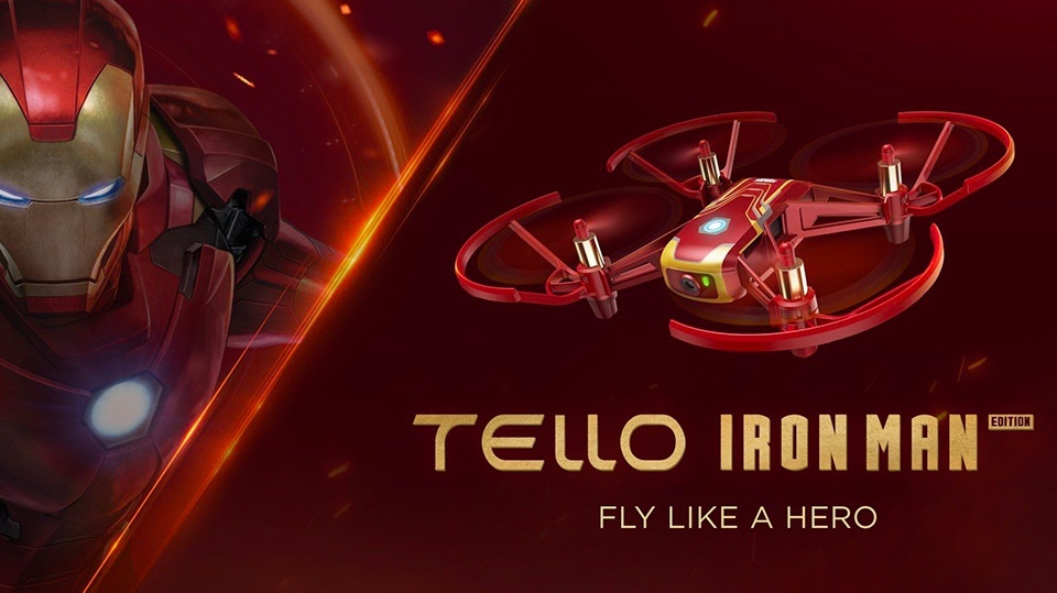 DJI Ryze Tello teraz dostępny w edycji Iron Man